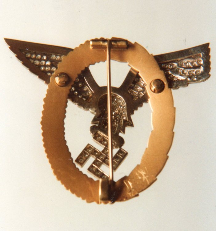 Combined Pilots and Observers Badge in Gold with Diamonds - Reverse.jpg