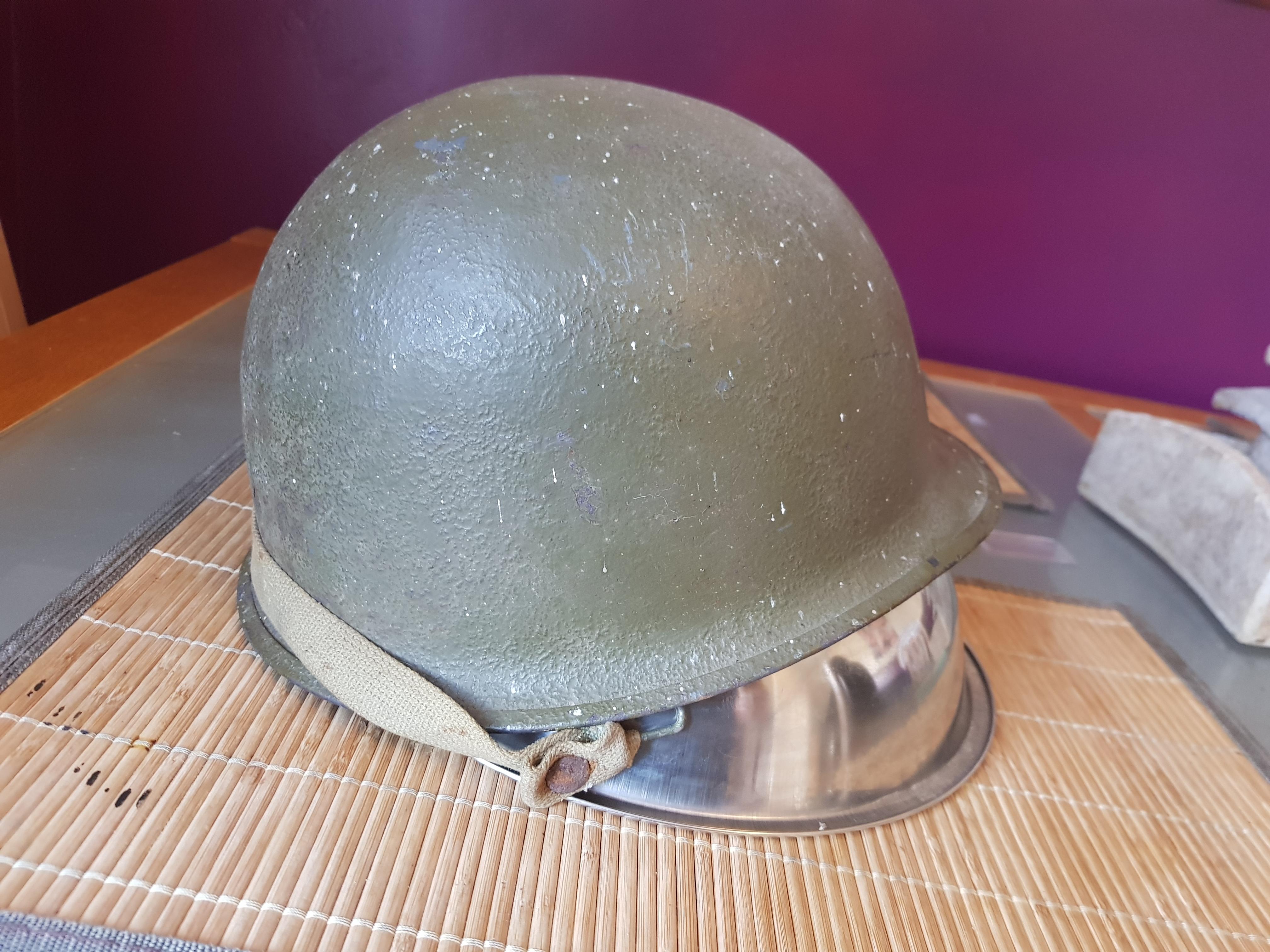 M1 helmet identification US Helmets & Headgear Militaria Collectors